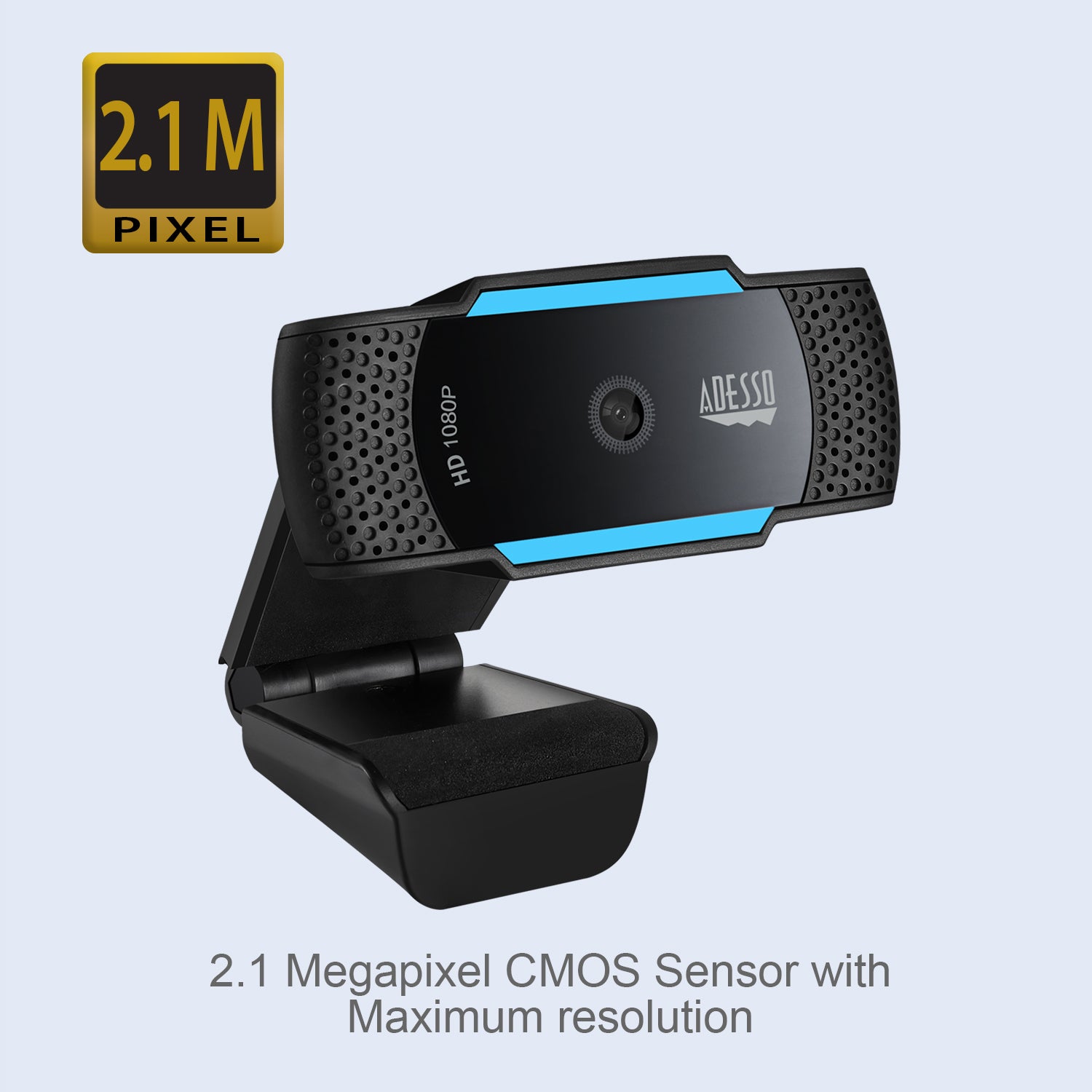 Adesso CyberTrack H5TAA 1080P Auto-Focus Webcam