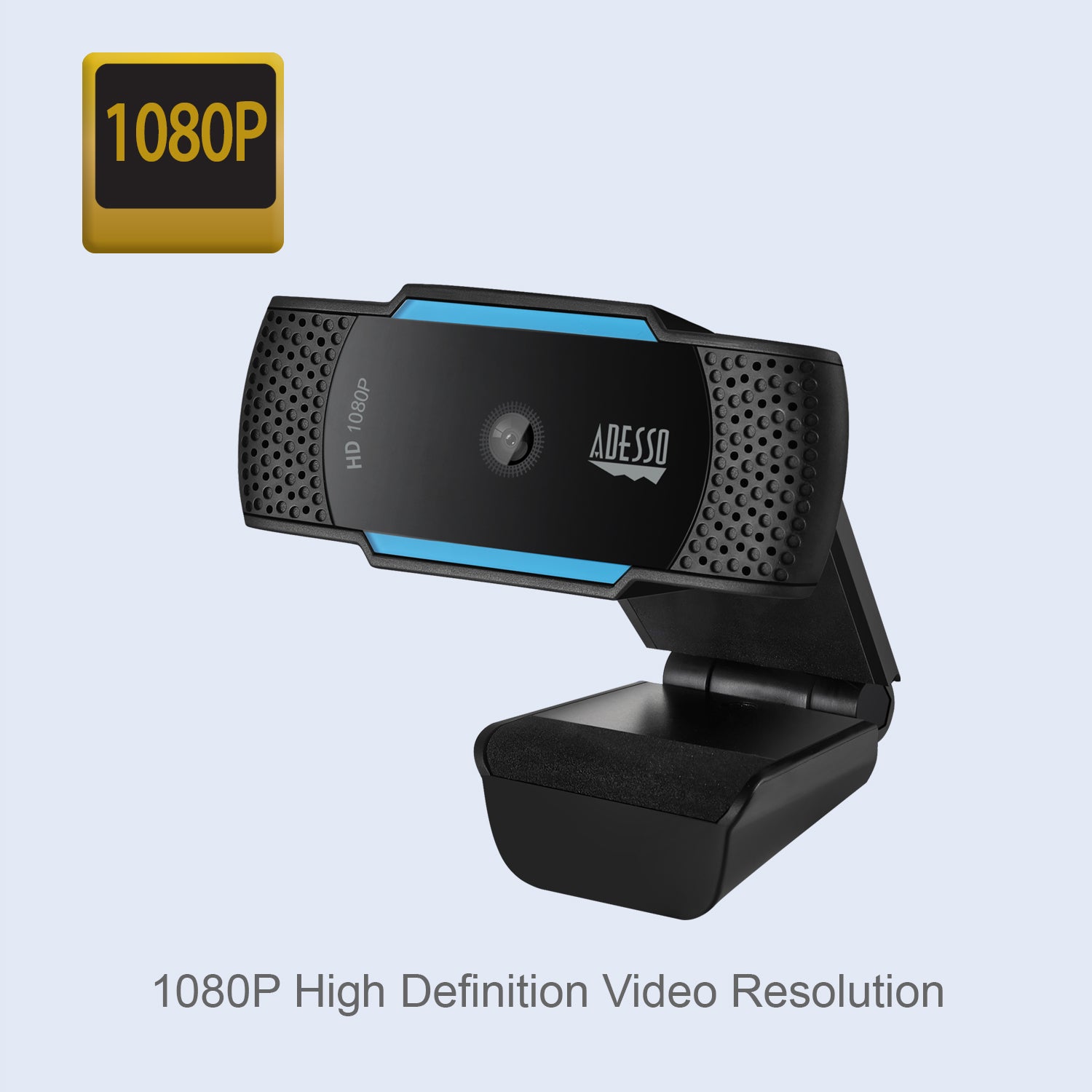 Adesso CyberTrack H5TAA 1080P Auto-Focus Webcam