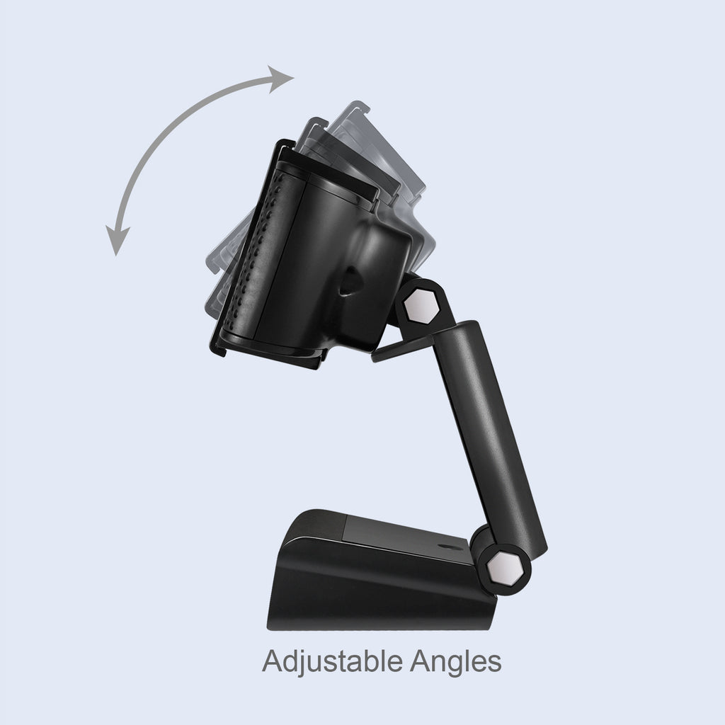 Adesso CyberTrack H5 1080P Auto Focus Webcam with Dual Mic
