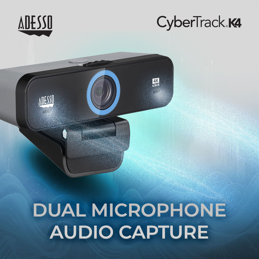 Adesso CyberTrack K4 4K Ultra HD Classroom Webcam