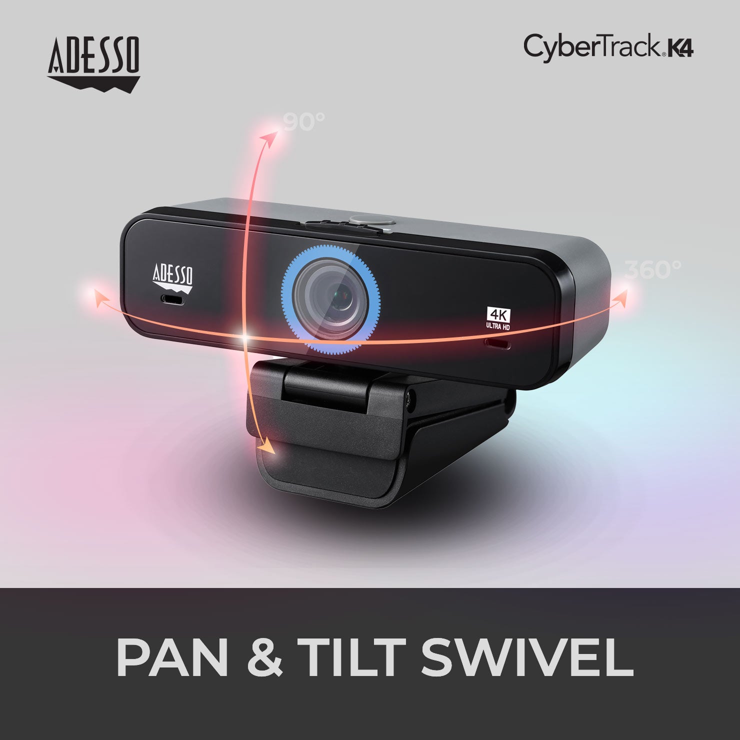 Adesso CyberTrack K4 4K Ultra HD Classroom Webcam