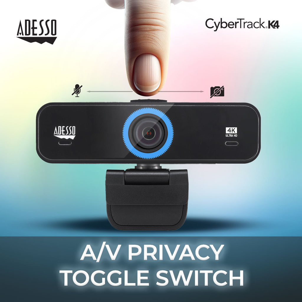 Adesso CyberTrack K4 4K Ultra HD Classroom Webcam