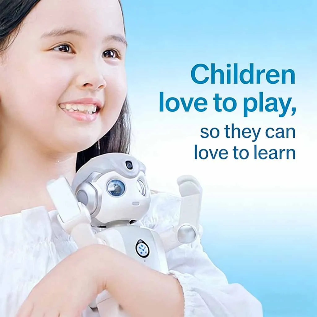 AI Companion Robot Dog – Interactive Smart Learning Toy with LCD Display