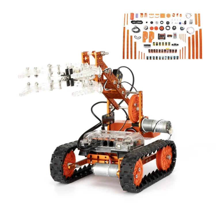 12-in-1 WeeeBot RobotStorm Robot Kit – STEM Robotics & Coding System