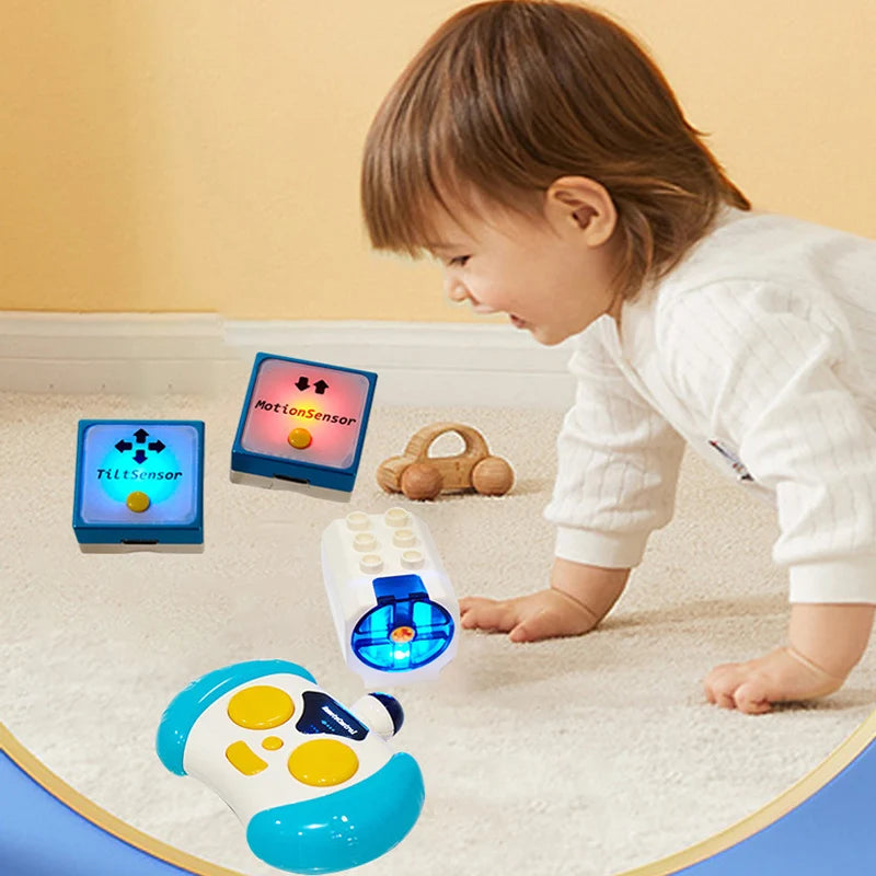 WeDo 2.0 Compatible Robotics Kit – STEM Programmable Building System