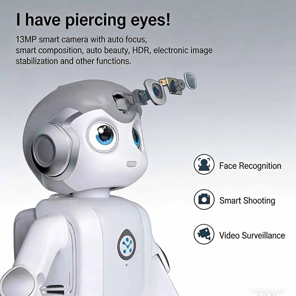 AI Companion Robot Dog – Interactive Smart Learning Toy with LCD Display