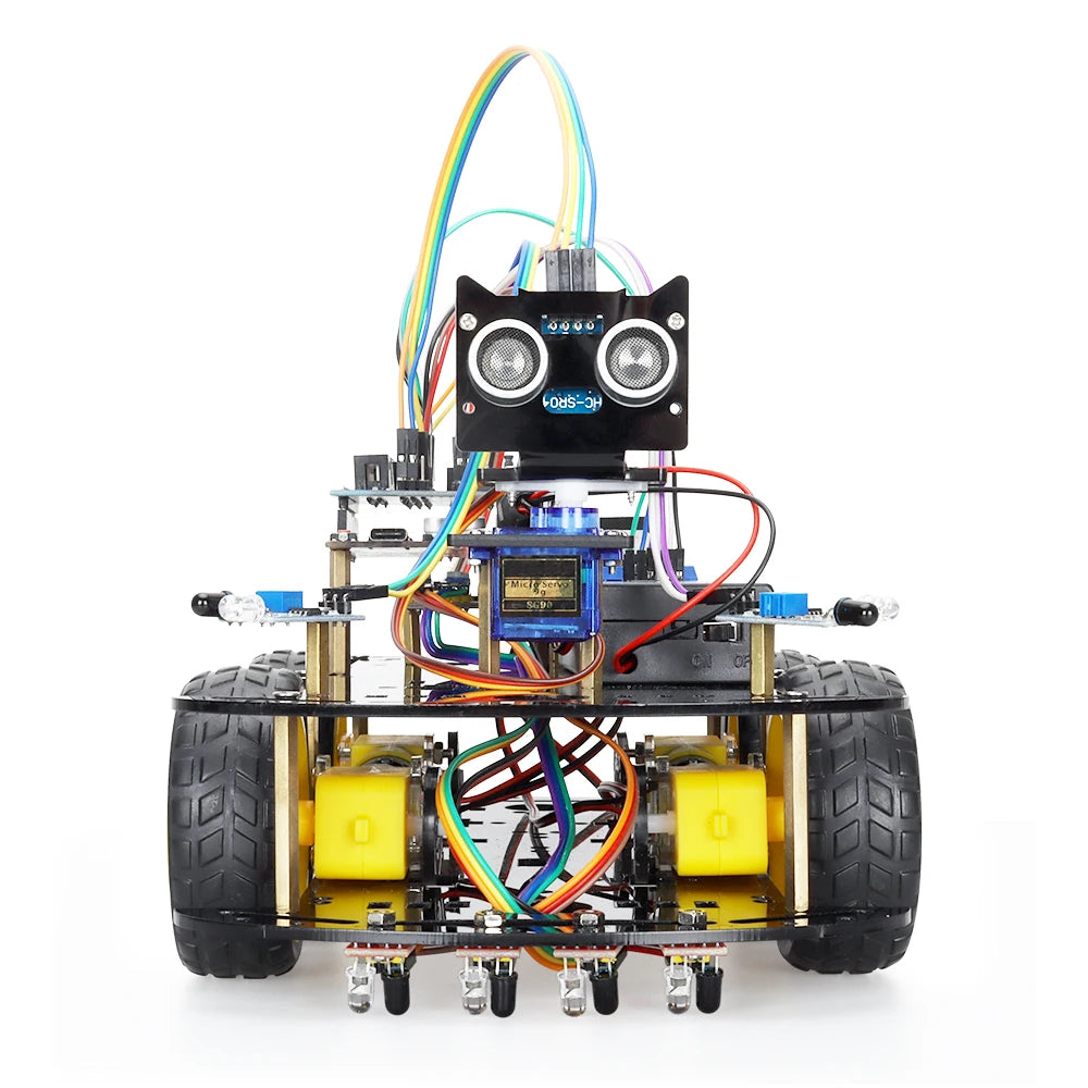 Programmable Robot Car Kit STEM Coding &amp; Sensor Learning Kit
