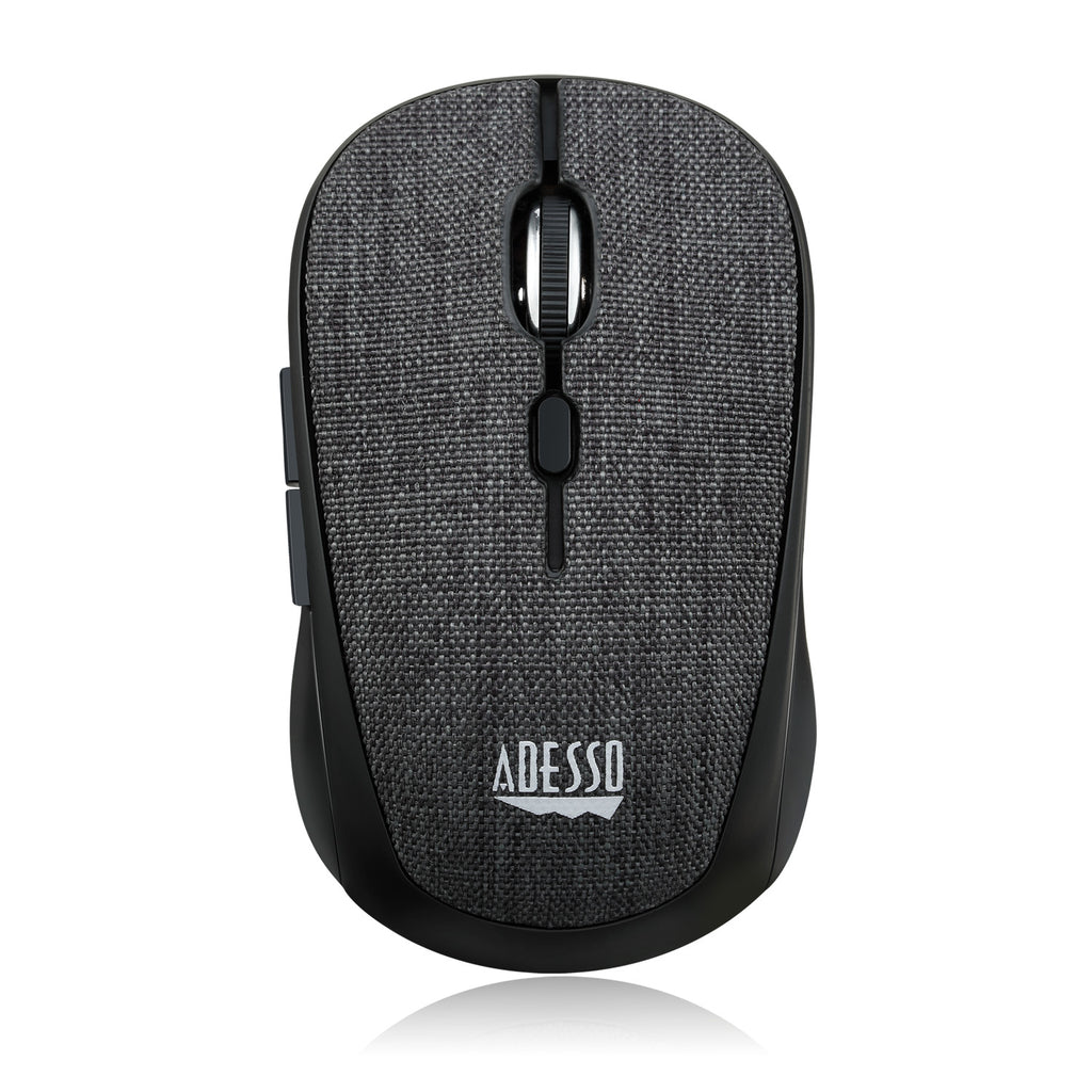 Adesso iMouse S80B Wireless Fabric Optical Mini Mouse – Black
