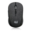 Adesso iMouse S80B Wireless Fabric Optical Mini Mouse – Black
