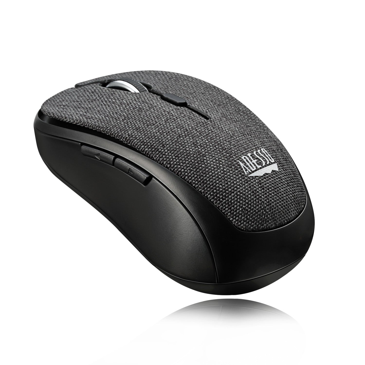 Adesso iMouse S80B Wireless Fabric Optical Mini Mouse – Black