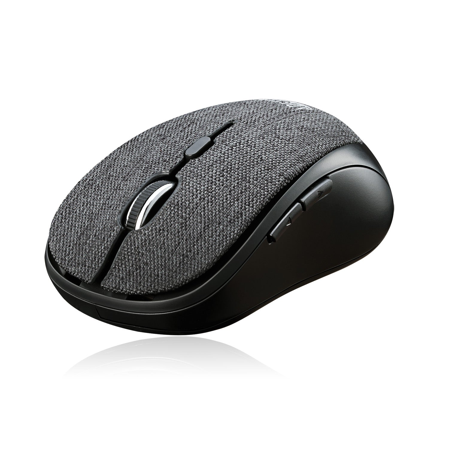 Adesso iMouse S80B Wireless Fabric Optical Mini Mouse – Black