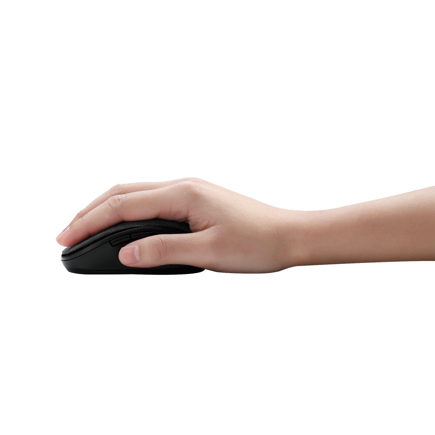 Adesso iMouse S80B Wireless Fabric Optical Mini Mouse – Black
