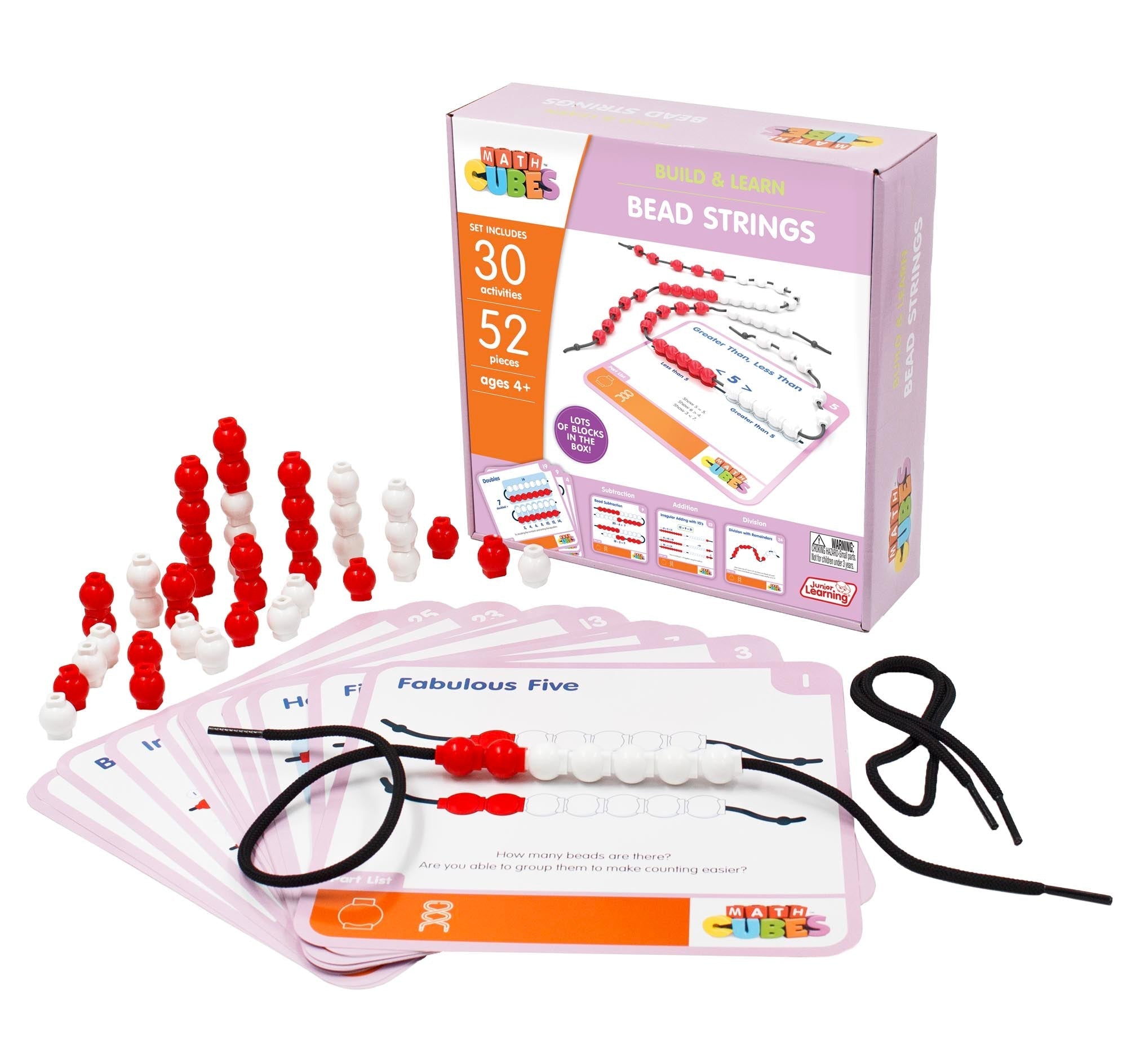 Mathcubes Bundle Classroom Math Manipulatives Kit for Hands-On Learning