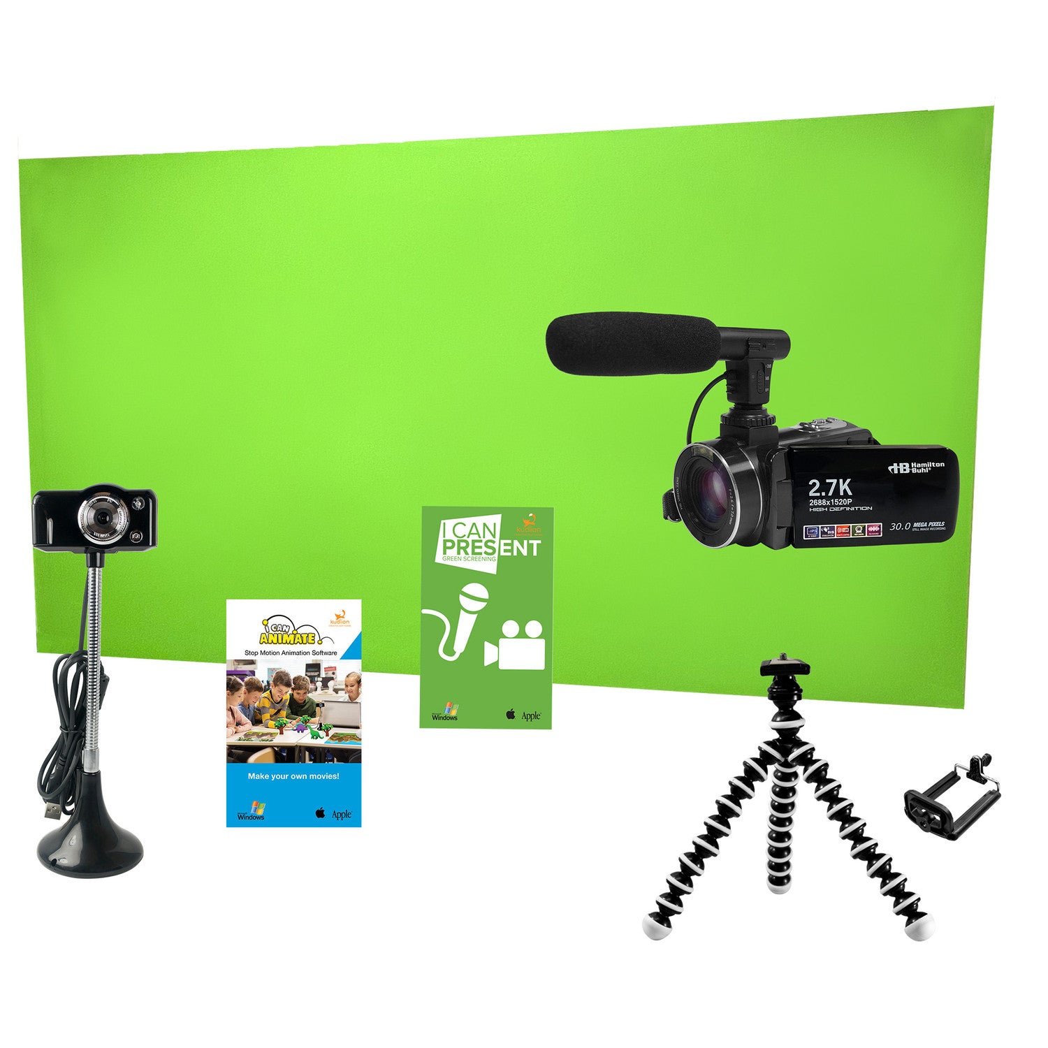 HamiltonBuhl Media Production Studio Kit Large for STEM Education