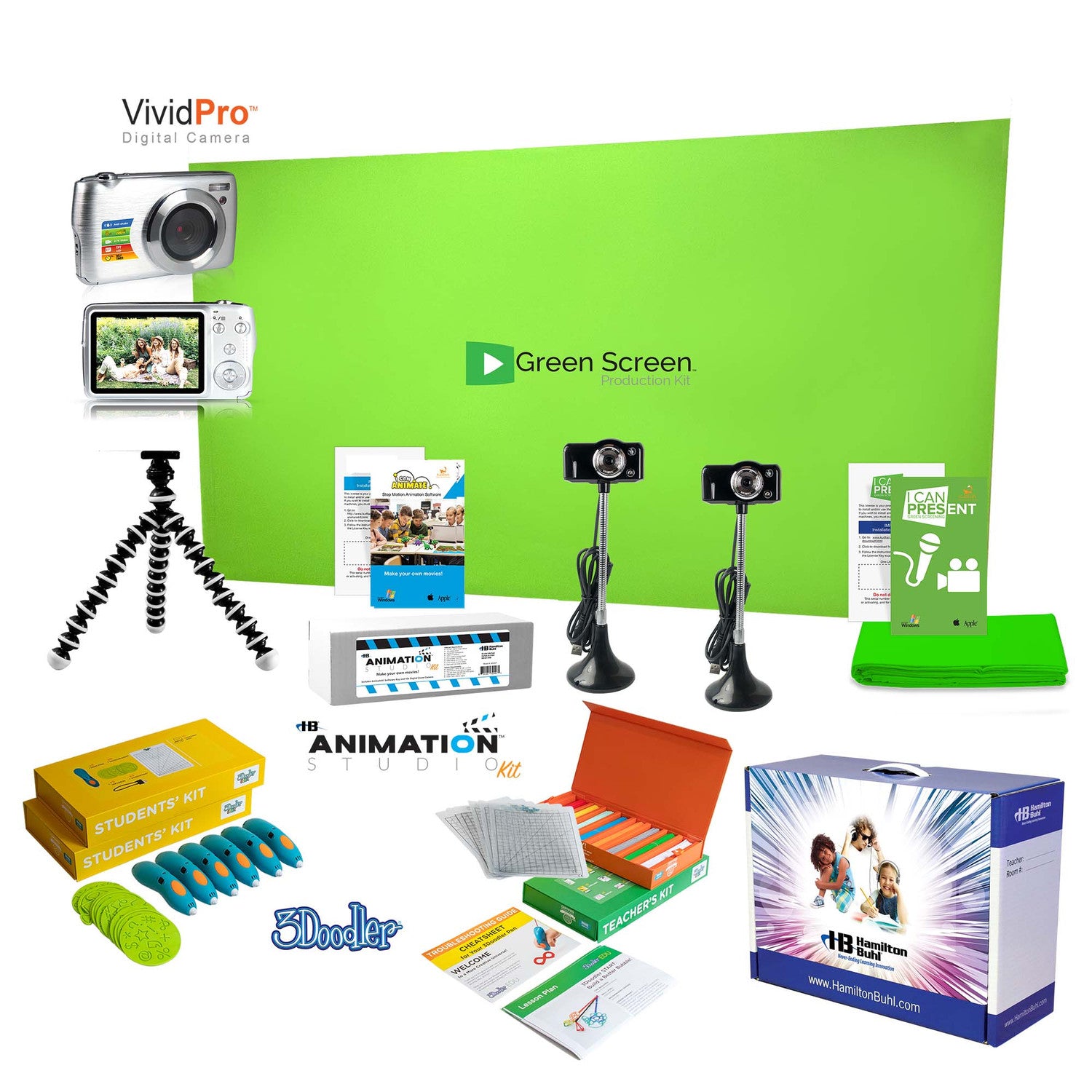 HamiltonBuhl Creators Deluxe STEAM/STEM Kit for Classrooms