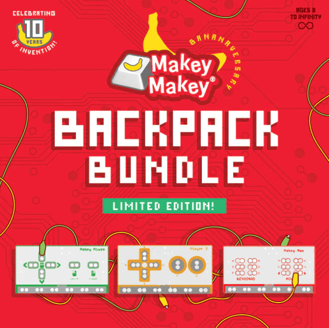 Makey Makey Bananaversary Backpack Bundle (Set of 3)