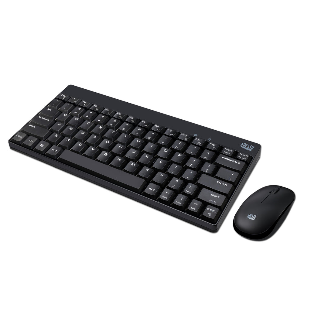 Adesso WKB-1100CB Wireless Mini Keyboard & Mouse Combo