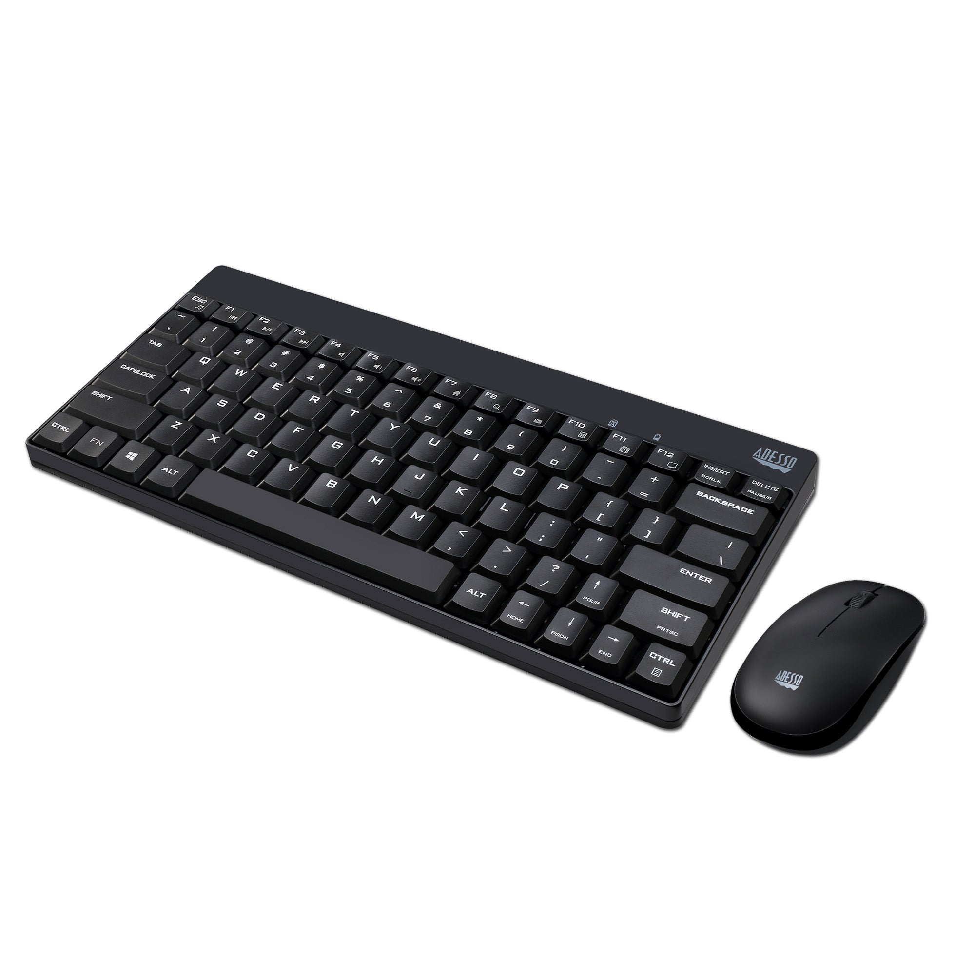 Adesso WKB-1100CB Wireless Mini Keyboard & Mouse Combo