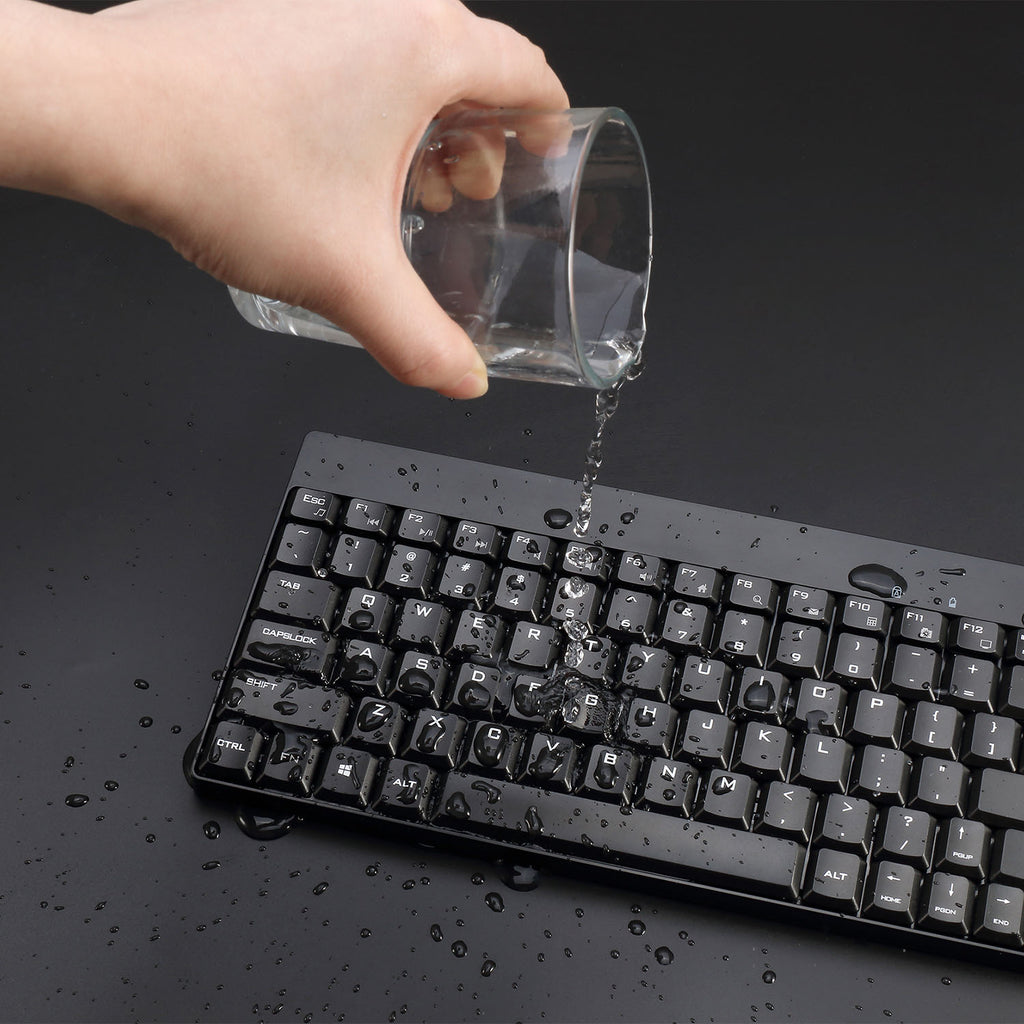 Adesso WKB-1100CB Wireless Mini Keyboard & Mouse Combo