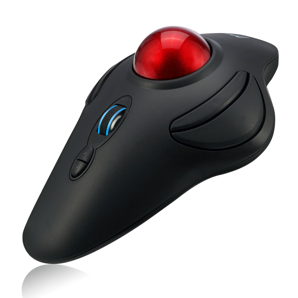 Adesso iMouse T40 Wireless Ergonomic Programmable Trackball Mouse