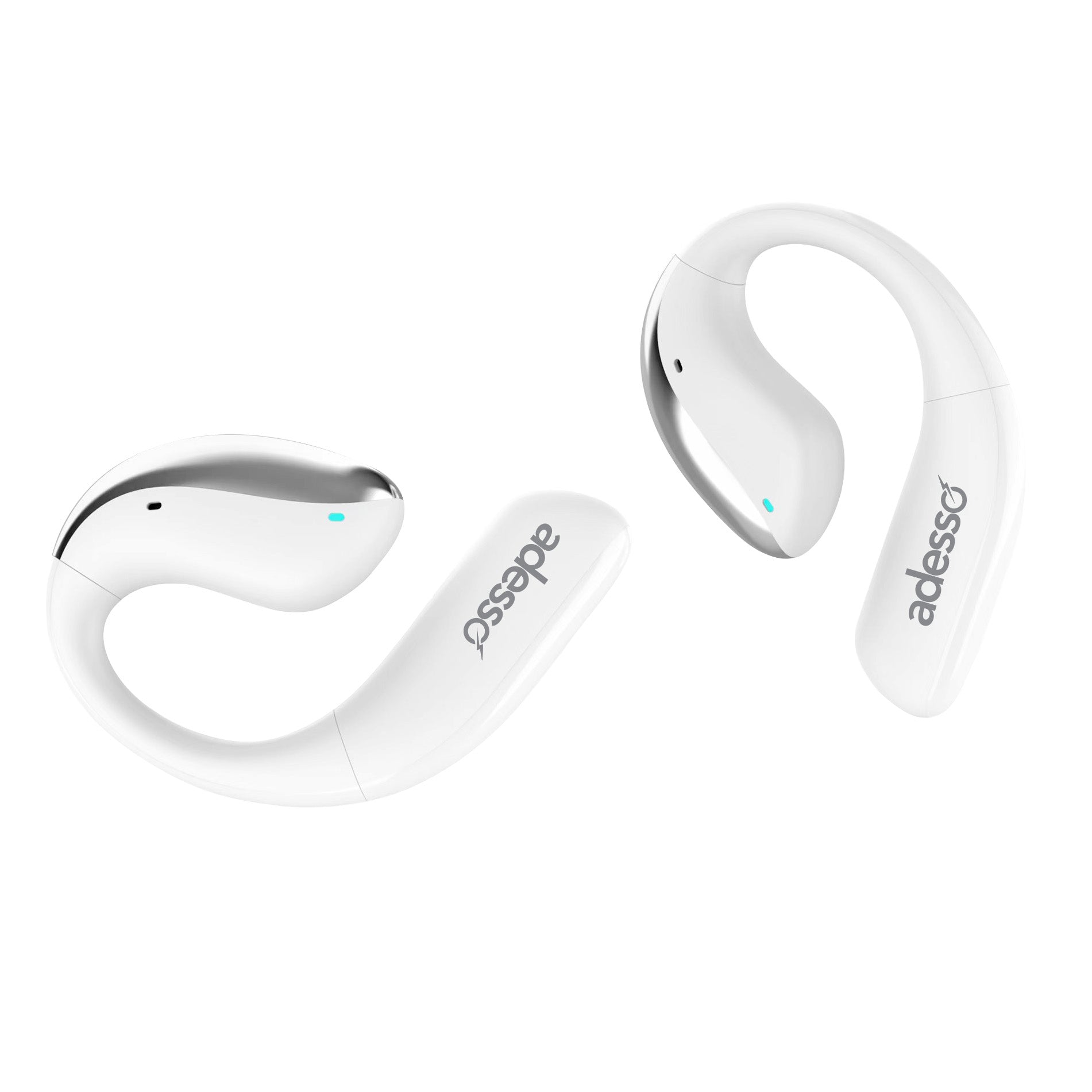 Adesso Xtream T6 Open-Ear Bluetooth Earbuds with Touchscreen Case