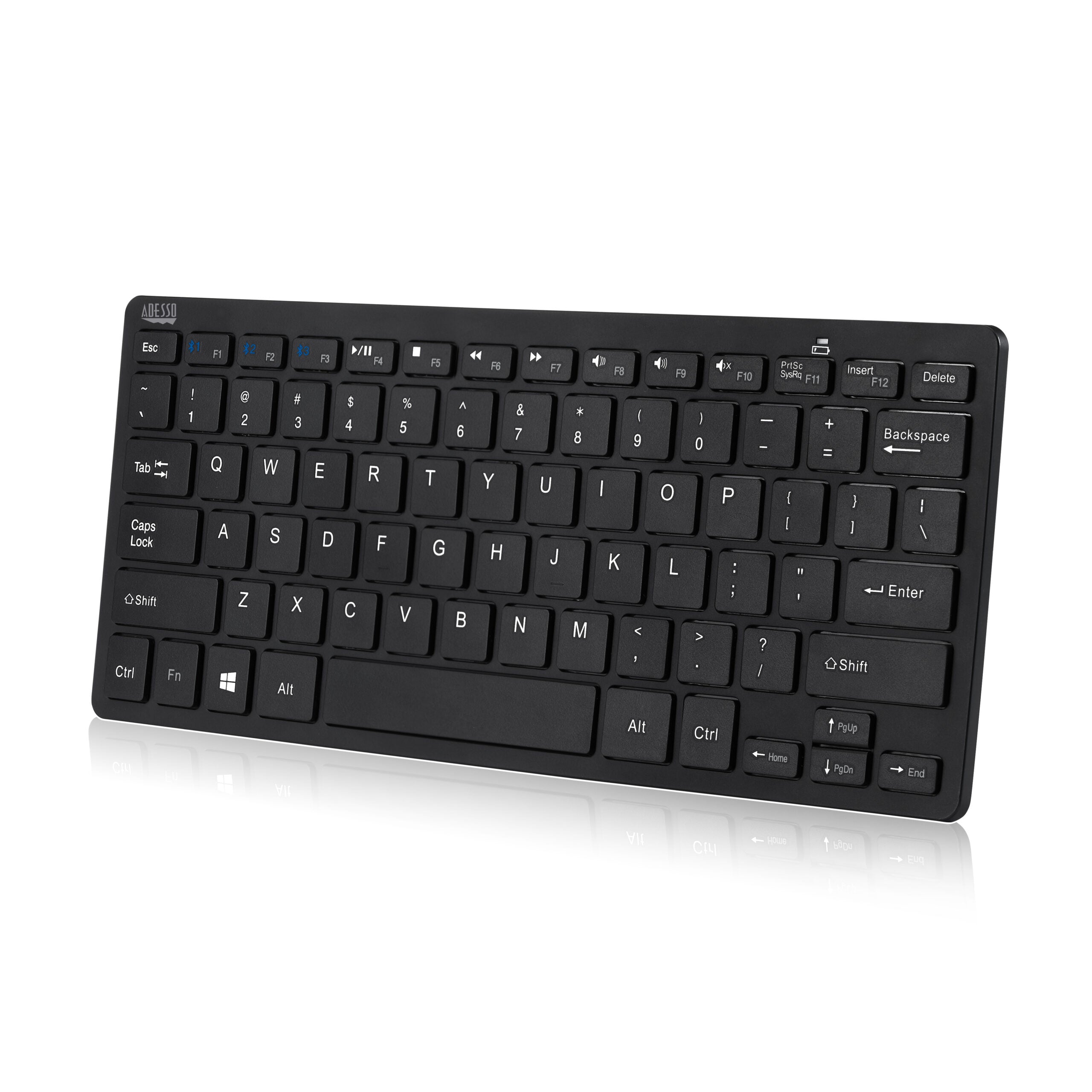 Adesso SlimTouch WKB-1100BB Bluetooth Mini Keyboard