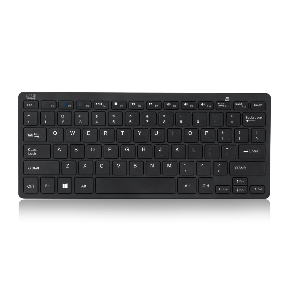 Adesso SlimTouch WKB-1100BB Bluetooth Mini Keyboard