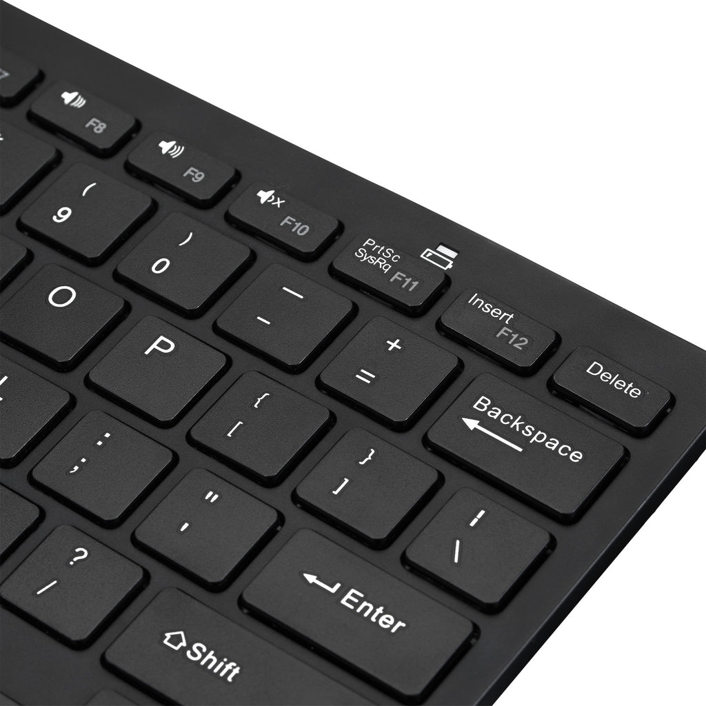 Adesso SlimTouch WKB-1100BB Bluetooth Mini Keyboard
