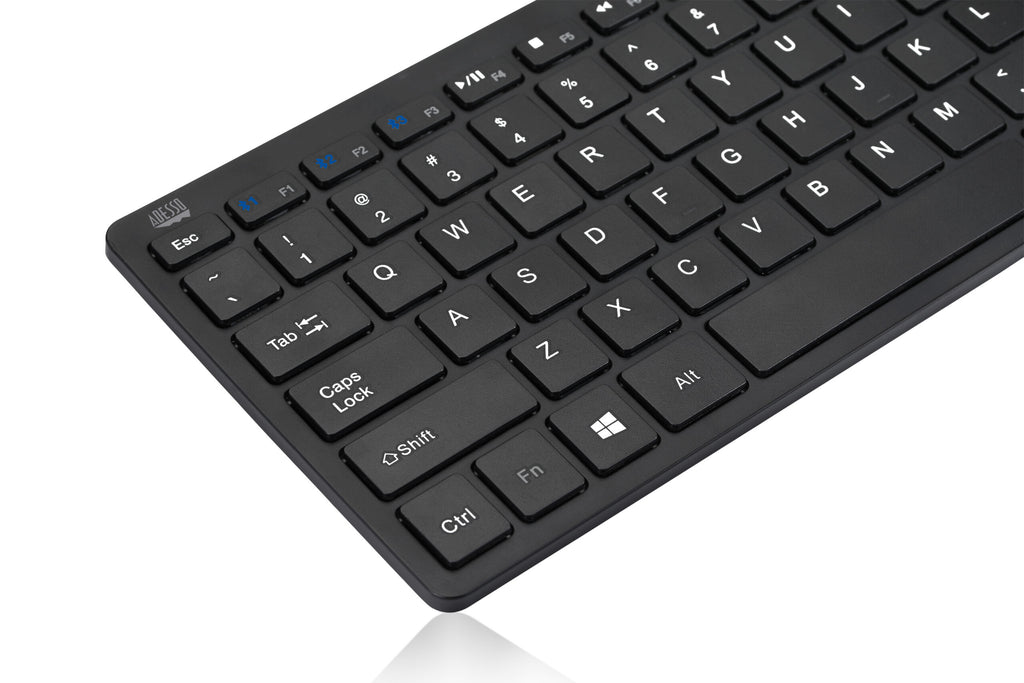 Adesso SlimTouch WKB-1100BB Bluetooth Mini Keyboard
