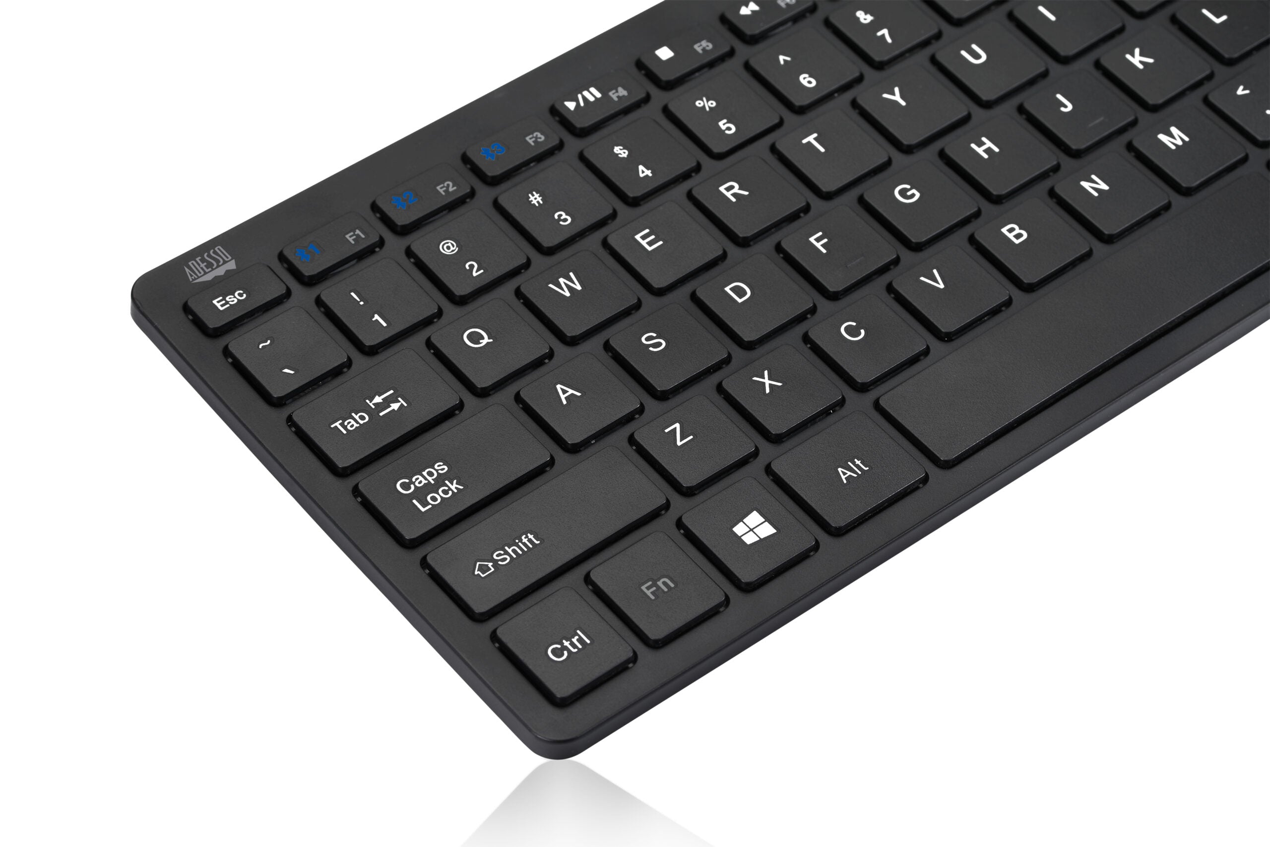 Adesso SlimTouch WKB-1100BB Bluetooth Mini Keyboard