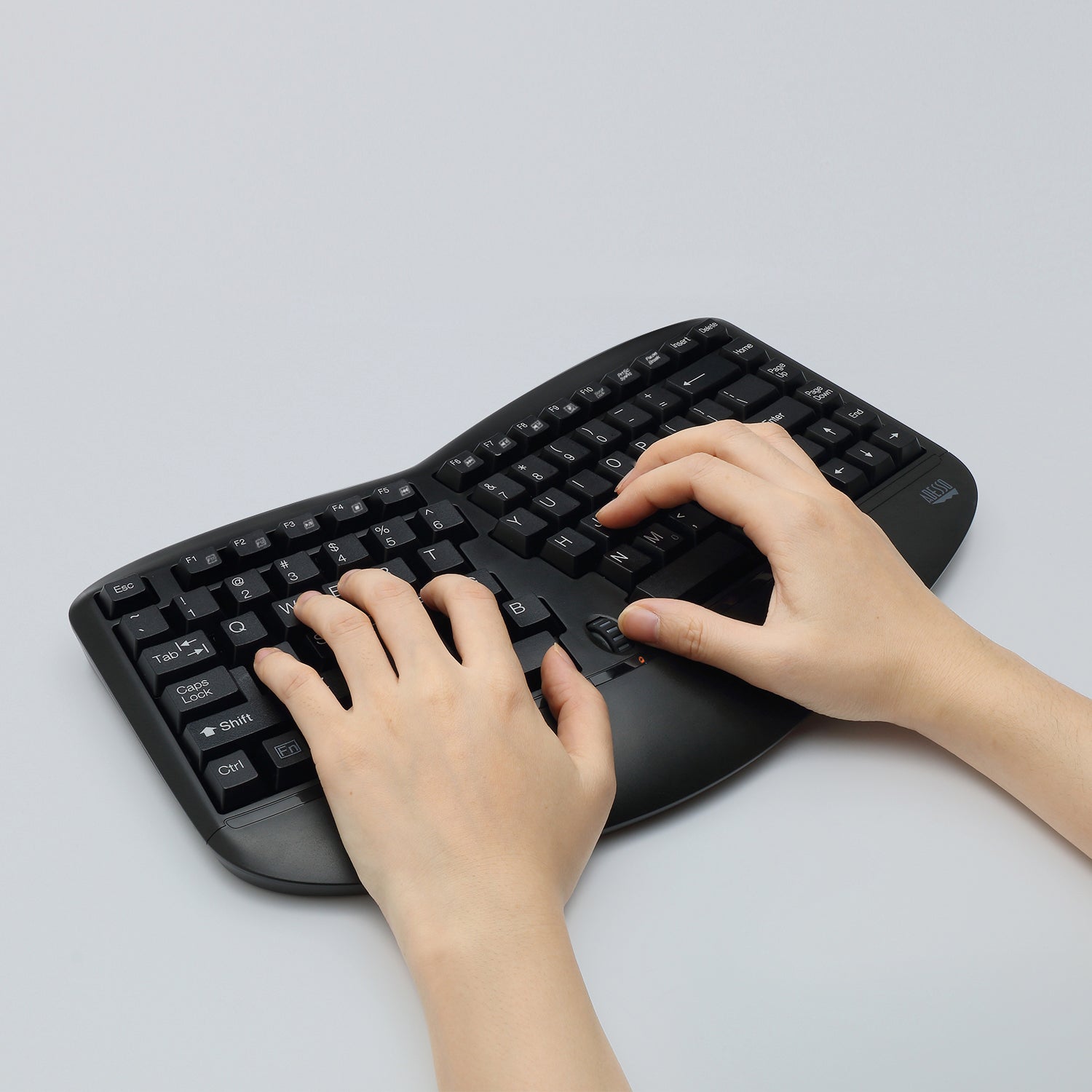 Adesso WKB-1150CB Wireless Ergonomic Keyboard & Vertical Mouse Combo