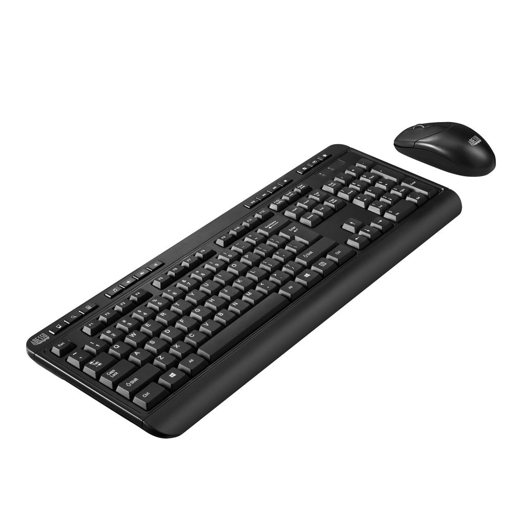 Adesso WKB-1320CB Antimicrobial Desktop Keyboard & Mouse Combo