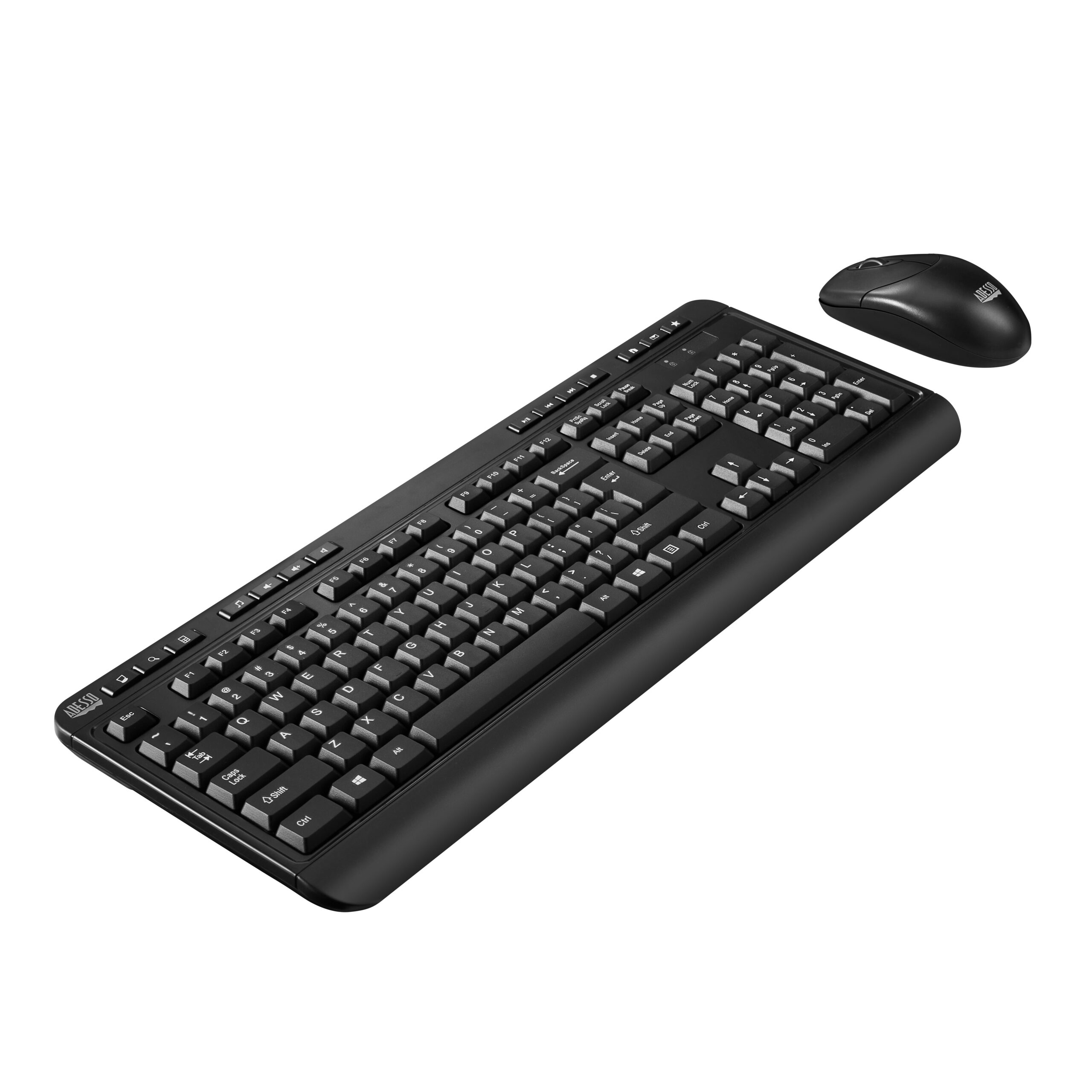 Adesso WKB-1320CB Antimicrobial Desktop Keyboard & Mouse Combo