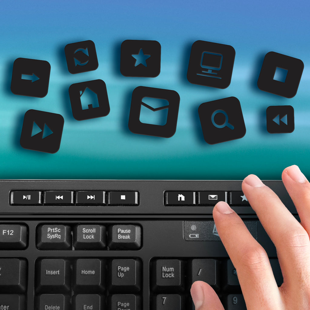 Adesso WKB-1320CB TAA Antimicrobial Wireless Keyboard & Mouse Combo