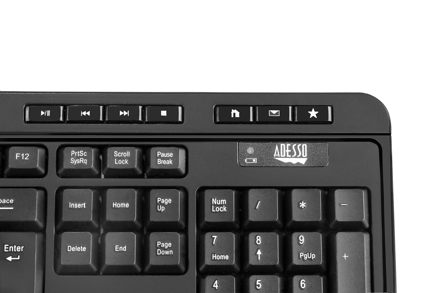 Adesso WKB-1320CB TAA Antimicrobial Wireless Keyboard & Mouse Combo