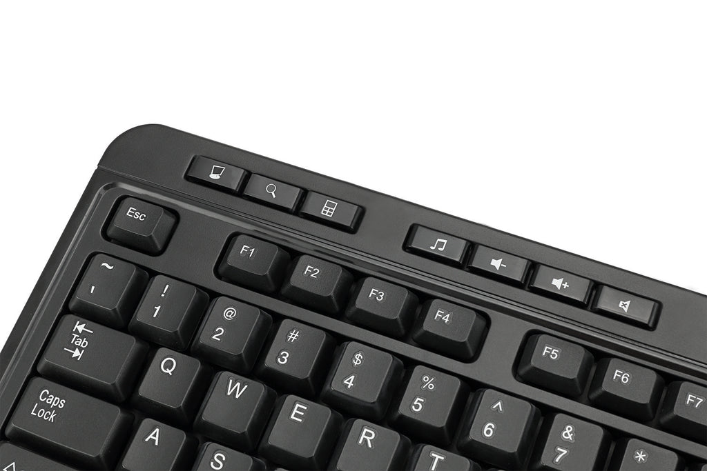 Adesso WKB-1320CB TAA Antimicrobial Wireless Keyboard & Mouse Combo