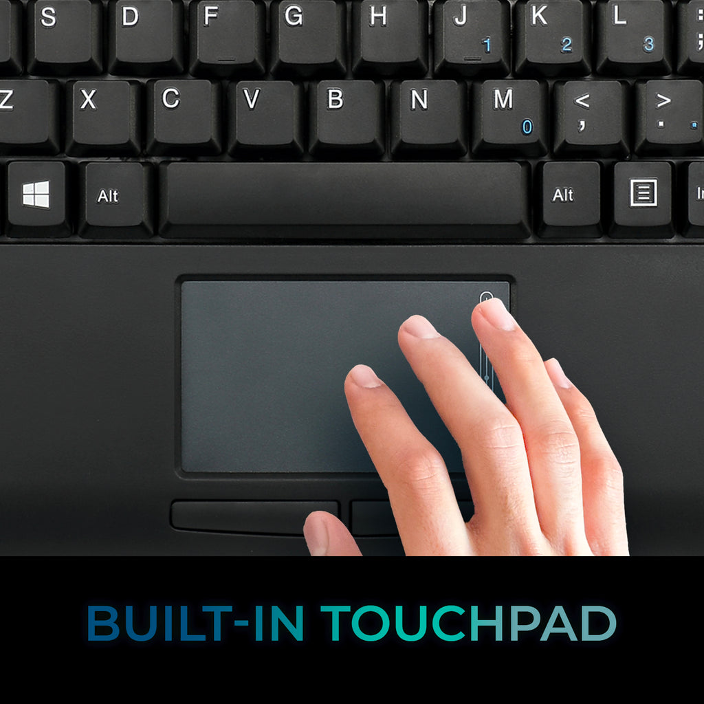 Adesso SlimTouch 4110 Wireless Mini Touchpad Keyboard