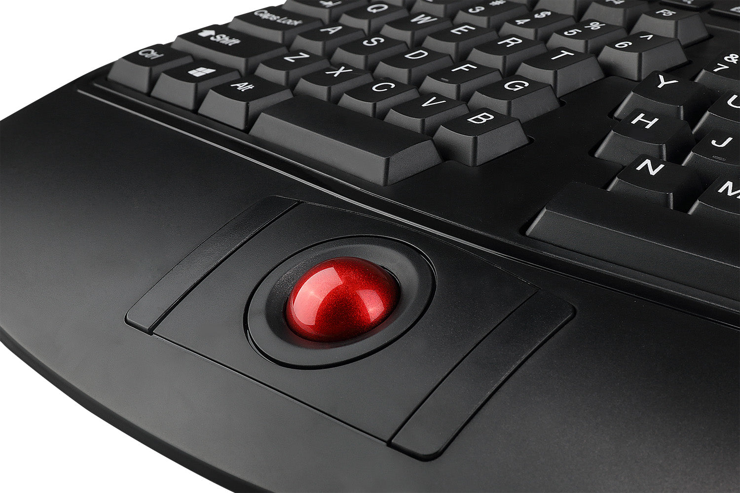 Adesso Tru-Form Media 3500 Wireless Ergonomic Trackball Keyboard