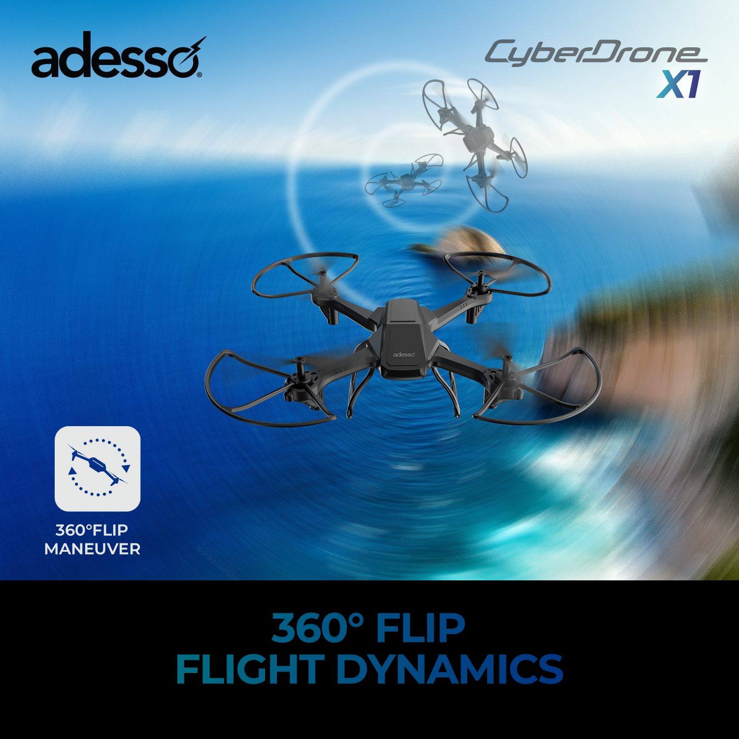 CyberDrone X1 720P Educational Drone