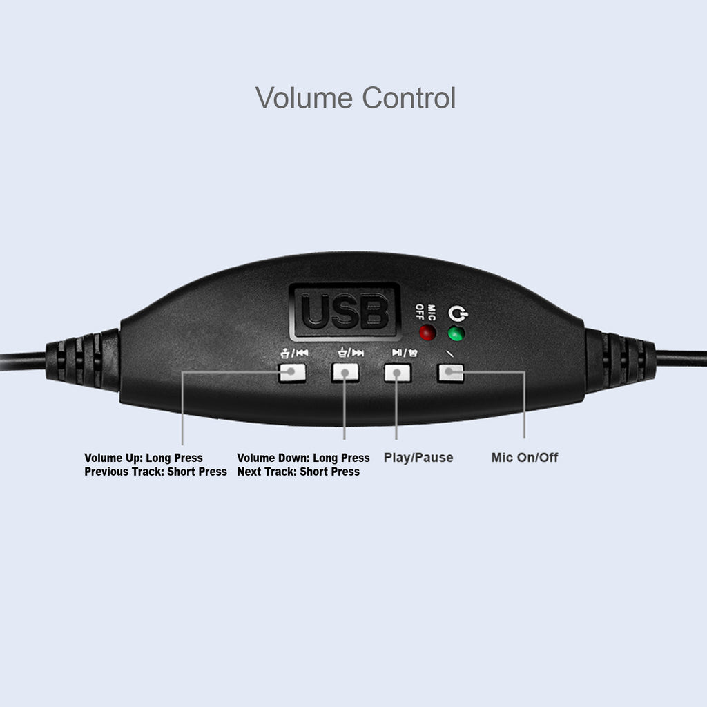 Adesso Xtream P1 USB Single-Sided Headset with Noise-Canceling Microphone