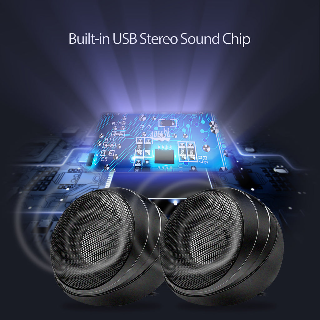 Adesso Xtream S4 USB Stereo Speakers (2-Pack)