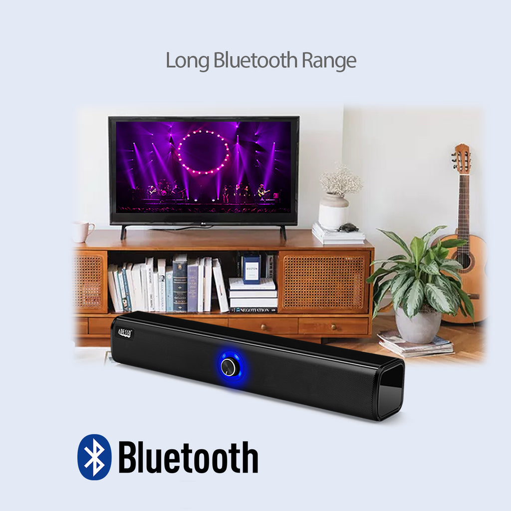Adesso Xtream S6 Bluetooth & Wired Sound Bar Speaker (10W)