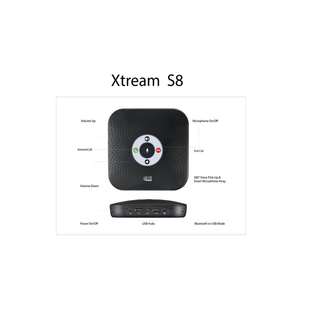 Adesso Xtream S8 360° Conference Speaker
