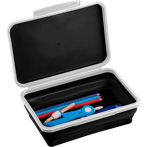 Lockermate by Bostitch Flexi Storage Box – Expandable Classroom Supply Organizer