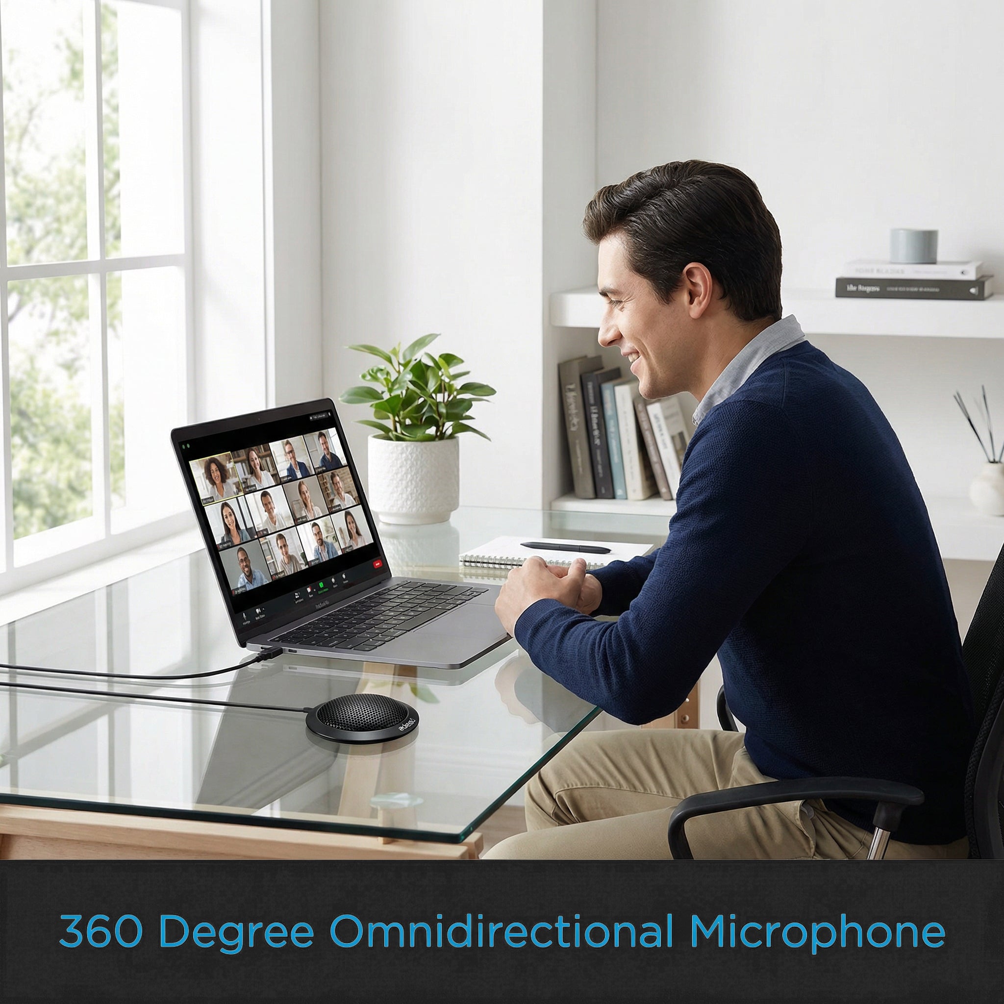 Adesso Xtream M3 360° USB Conference Microphone