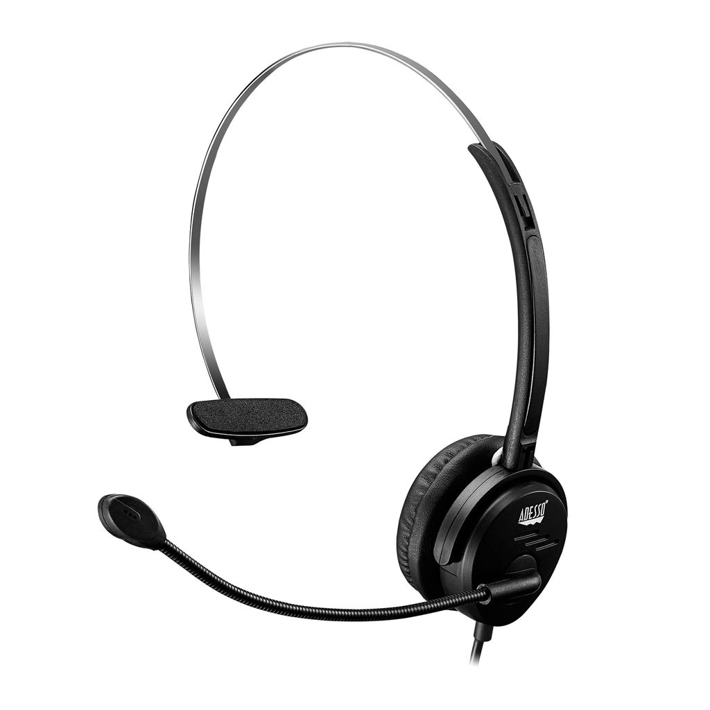 Adesso Xtream P1 USB Single-Sided Headset with Noise-Canceling Microphone