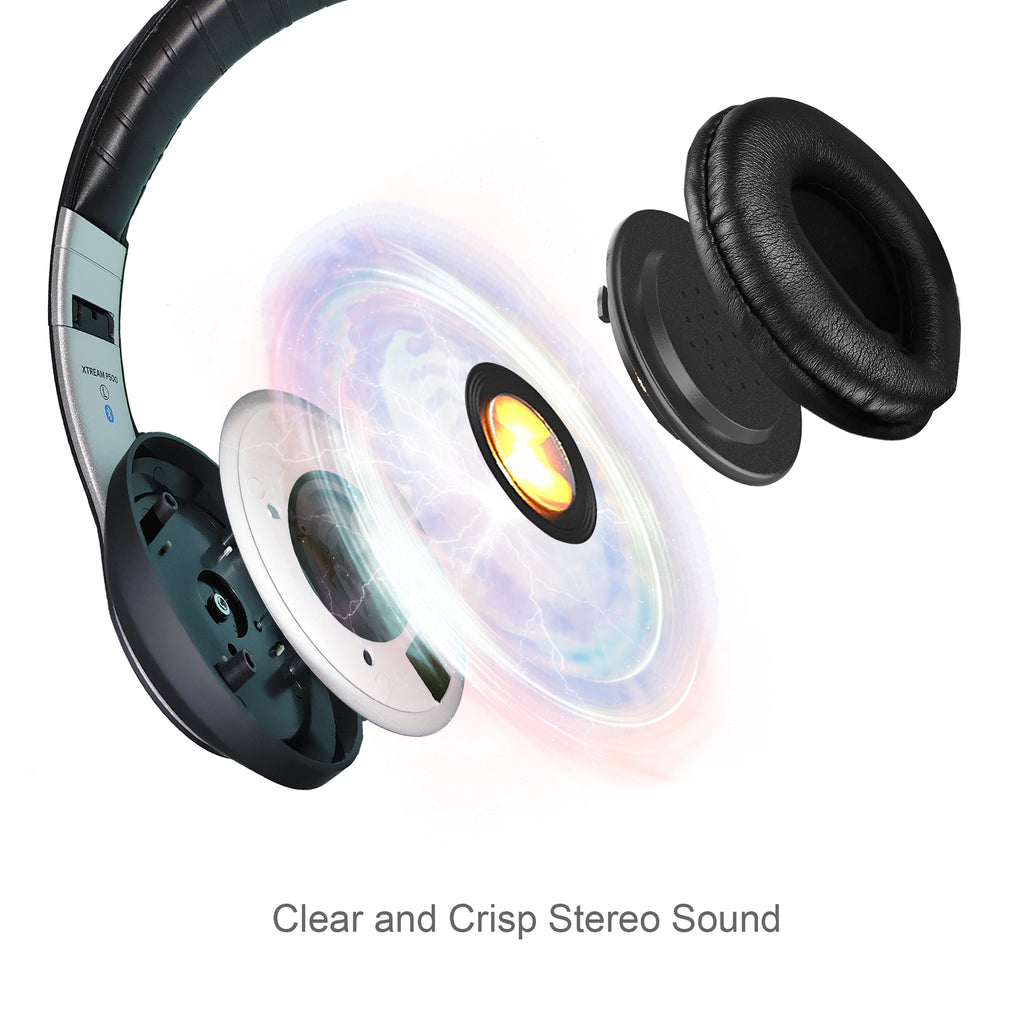 Adesso Xtream P500 Bluetooth Stereo Headphones with Microphone