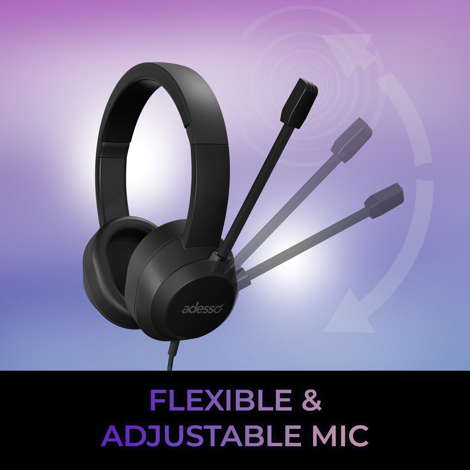 Adesso Xtream P7 AI Copilot USB Headset with Microphone