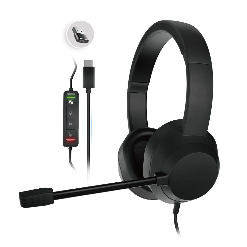 Adesso Xtream P7 AI Copilot USB Headset with Microphone