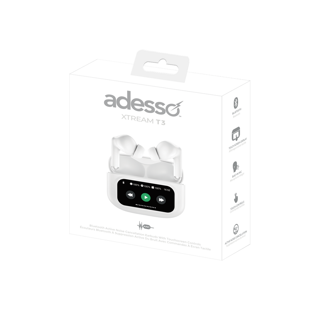 Adesso Xtream T3 ANC Touch Earbuds for Education
